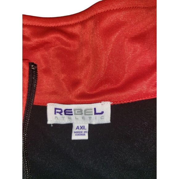 Rebel Athletic Jacket Men Sz XL Vintage Spirit Celebration Full‎ Zip Long Sleeve - Picture 6 of 6